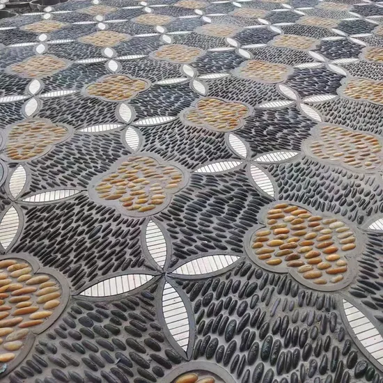 Landscaping Garden Natural High Polished White Pebbles for Decorative Stone 