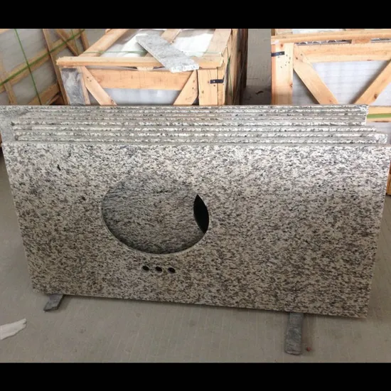 Tiger Skin White Granite Bathroom Vanities Top  