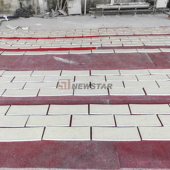 Limestone Crema Bello Slab Hot Sales in China 
