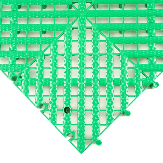 Custom Dimond Pattern PVC Interlocking Workshop Warehouse Garage Tiles 