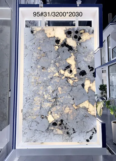 Backlit Walling Pandora Quartz Granite Stone Patagonia Marble Stone Wall Patagonia Quartzite 