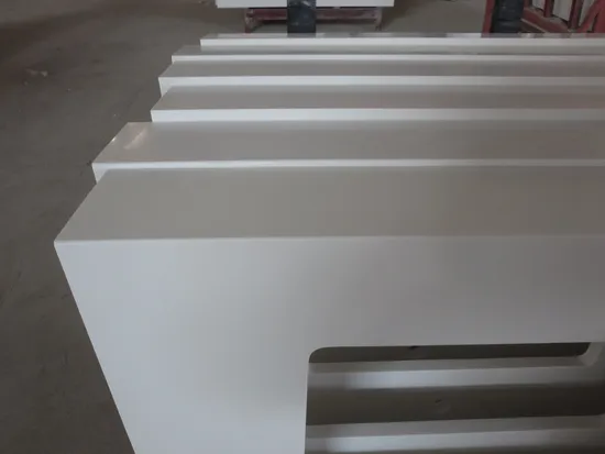 Quartz Factory Price Pure White Quartz Stone Vanity Top for Bathroom/Hotel/Commerical/Kitchen 