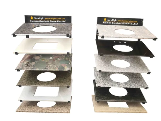 Factory Custom Cheapest Swan White Granite Stone Bathroom Vanity Top (with single sink) 