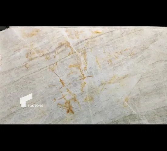 Tostone Brazil Natural Stone Taj Mahal Quartzite Slab for Living Room Villa 