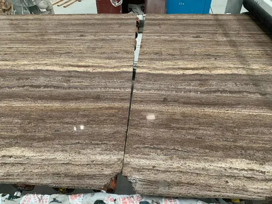 Promotion Silver Grey Travertine Slabs From Italian Iran Turkey with Large Quantity for Selection 