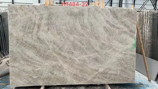 Creamy Beige Luxurious/Exotic Natural White Taj Mahal Quartzite for Countertops/Kitchen/Island Marble Floor/Wall Tiles Slabs 